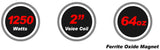 Subwoofer DB Drive SPW12D4 12 PLG 1250W Speed Series - Audioshop México lo mejor en Car Audio en México -  DB Drive