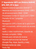 Pantalla 2 DIN Rock Series RKS-A711AC Wifi Camara de Reversa - Audioshop México lo mejor en Car Audio en México -  Rock Series