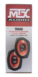 Bocinas Coaxiales MTX TR69C 320 Watts 6x9 Pulgadas 4 Ohms 3 Vías - Audioshop México lo mejor en Car Audio en México -  MTX Audio