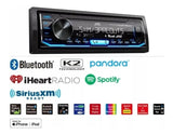 Autoestéreo JVC KD-X360BTS Receptor 1 DIN Medios Digitales USB Bluetooth iPhone - Audioshop México lo mejor en Car Audio en México -  JVC