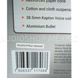 Medio Rango Profesional Rock Series RKS-R57PRO 500 Watts 5×7″ 4 Ohms 250 Watts RMS (Venta individual