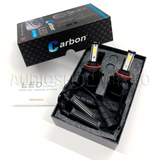 Kit Led Carbon 55 Watts CARLED H4 9007 H13 H/L Alta/baja H1 H3 9005 9006 H7 H11 4 Caras 6000K Blanco - Audioshop México lo mejor en Car Audio en México -  Carbon LED