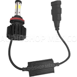 Kit Led Carbon 55 Watts CARLED H4 9007 H13 H/L Alta/baja H1 H3 9005 9006 H7 H11 4 Caras 6000K Blanco - Audioshop México lo mejor en Car Audio en México -  Carbon LED