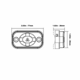 Mini luces LED de montaje en superficie (par) DB Link DBSM15W2 - Audioshop México lo mejor en Car Audio en México -  DB LINK