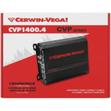Amplificador Cerwin Vega CVP1400.4 4 Canales Clase D 1400W