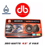 Bocinas Coaxiales Marinas DB Drive WDX6MOTO 350w 6.5" 4 Ohms 2 Vías - Audioshop México lo mejor en Car Audio en México -  DB Drive