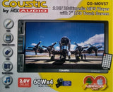 Pantalla Táctil 2 DIN Coustic CO-MOV57 Bluetooth USB AUX Mirror Link + Cámara de Reversa