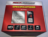 Estéreo 1 DIN Bluetooth + Par de Bocinas 6.5″ Rock Series RKS-PK600BT 2 Puertos USB AUX