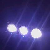 3 Faros LED Cuadrados para Jeep RZR Lumen ATV-5013