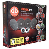 Set de Medios DB Drive PRO6K4M 500 Watts 6.5 Pulgadas M ... - Audioshop México lo mejor en Car Audio en México -  DB Drive