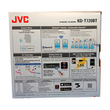Autoestéreo 1 DIN JVC KD-T720BT Compatible con Alexa - Audioshop México lo mejor en Car Audio en México -  JVC