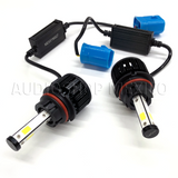Kit Led Carbon 55 Watts CARLED H4 9007 H13 H/L Alta/baja H1 H3 9005 9006 H7 H11 4 Caras 6000K Blanco - Audioshop México lo mejor en Car Audio en México -  Carbon LED