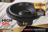 Subwoofer Profesional de Competencia Rock Series RKS-1004OS 2200 Watts 10 Pulgadas 4 Ohms 1100 Watts - Audioshop México lo mejor en Car Audio en México -  Rock Series