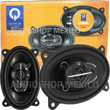 Par De Bocinas Quantum Audio QRS46 130 Watts 4x6 Pulgadas 3 Vías