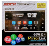 Pantalla Touch 2 DIN 6.2 Pulgadas Rock Series RKS-1900 DVD Bluetooth MP3 SD Mirrorlink Android iOS - Audioshop México lo mejor en Car Audio en México -  Rock Series