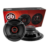 Set De Bocinas Coaxiales DB Drive DB6 120 Watts 6.5 Pulgadas 4 Ohms - Audioshop México lo mejor en Car Audio en México -  DB Drive