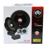 Set de Medios Rangos DB Drive P3 8K 300 Watts 8 Pulgadas 8 Ohms - Audioshop México lo mejor en Car Audio en México -  DB Drive
