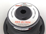 Subwoofer Doble Bobina Rock Series RKS-EL1024 350/700 Watts 10 Pulgadas 4 Ohms DVC - Audioshop México lo mejor en Car Audio en México -  Rock Series