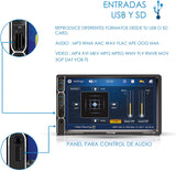 Autoestéreo Pantalla 2 DIN Steelpro CARBON-75MP HD Bluetooth Salida RCA USB 2.0 Control Remoto Cámara de Reversa - Audioshop México lo mejor en Car Audio en México -  Steelpro