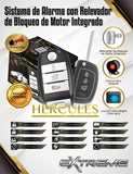 Alarma Extreme HERCULES con Relevador de Bloqueo de Motor Integrado - Audioshop México lo mejor en Car Audio en México -  Extreme