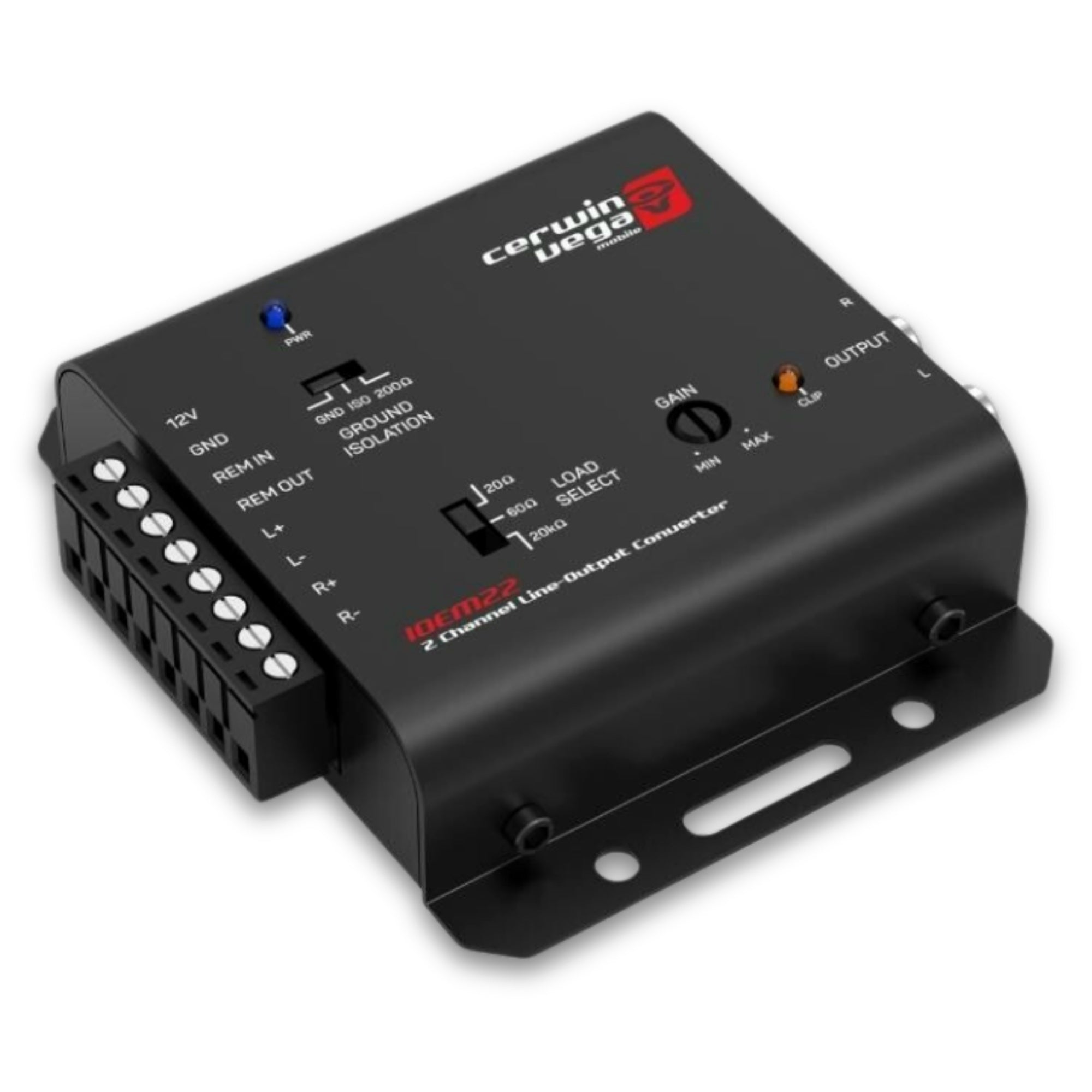 Convertidor De Linea Cerwin Vega IOEM22 IN OUT 2 canales