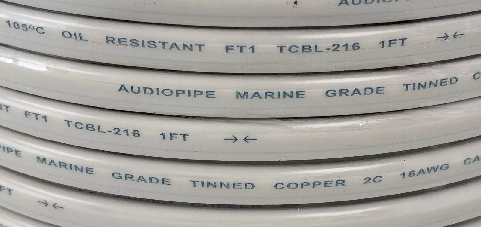 Cable Para Bocinas Grado Marino de Cobre Audiopipe Calibre 16 TCBL-216-250TCC - Audioshop México lo mejor en Car Audio en México -  Audiopipe