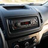 Autoestéreo Atomic Audio SILVER300 BT USB MP3 Aux FM 1 Din