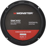 Medio Rango Monster 1000W Max SMC652 6.5 PLG - Audioshop México lo mejor en Car Audio en México -  MONSTER