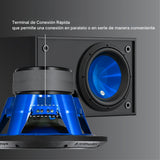 Subwoofer Audiopipe TXX-APD-12BL 12 PLG 1600W Eye Candy Azul - Audioshop México lo mejor en Car Audio en México -  Audiopipe