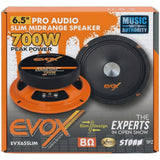 Medio Rango Delgado Evox EVX65SLIM 6.5 PLG 700W
