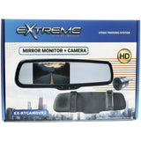 Espejo Retrovisor con Cámara Extreme EX-RTCAMDVR2