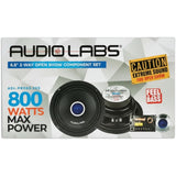 Set de Medios Audio Labs ADL-PRO65.2OS 800W 6.5 PLG