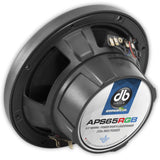 Bocinas Marinas DB Drive APS65RGB 250W 6.5 PLG