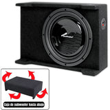 Cajón con Subwoofer Audiopipe APSB-12BDF 12 PLG 500W - Audioshop México lo mejor en Car Audio en México -  Audiopipe