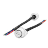 Par de Arneses LED RGB Wet Sounds ADP TC3-S 6-PIN Abrazadera de Bocina 6 Pines