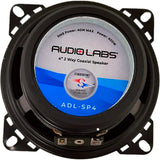 Bocinas Coaxiales Audiolabs ADL-SP4 400W 4 PLG
