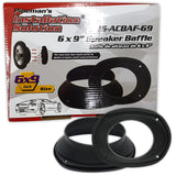 Base Insonorizante para bocinas 6x9 Audiopipe ISACBAF69 Calidad
