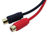 Paquete de 10 CableS RCA DB Link MEY2FB 2 Hembra 1 Macho 100% Cobre
