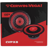 Medio Rango Cerwin Vega CVPX8 8 PLG 200W Tweeter Tipo Bala