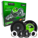 Set de Medios Atomic Audio PROTON65PRO 1200 Watts 6.5 Pulgadas Open Show 600 Watts RMS - Audioshop México lo mejor en Car Audio en México -  Atomic Audio