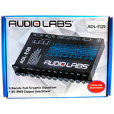 Ecualizador Gráfico Audio Labs ADL-EQ9 9 Bandas 8V - Audioshop México lo mejor en Car Audio en México -  Audio Labs