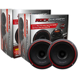 Par De Medios Rangos Con Driver Rock Series RKS-R65OST 1000W 6.5 PLG Open Show - Audioshop México lo mejor en Car Audio en México -  Rock Series