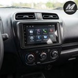 Frente Adaptador Metra 95-7019 para Mitsubishi Mirage 2017-20 - Audioshop México lo mejor en Car Audio en México -  METRA