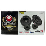 Set De Medios Pro DB Drive WDX5N-6.5-2MTW 6.5 PLG 700W - Audioshop México lo mejor en Car Audio en México -  DB Drive