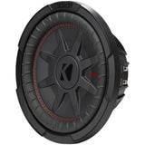 Subwoofer Kicker CWRT104 10 PLG 800W Dual 4 Ohm CompRT Slim
