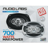 Bocinas Coaxiales Audio Labs ADL-SP69 350W 6x9 PLG 4 Ohms - Audioshop México lo mejor en Car Audio en México -  Audio Labs