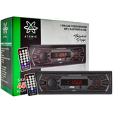 Autoestéreo Atomic Audio SILVER300 BT USB MP3 Aux FM 1 Din