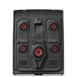 Techo Equipado para Can-Am Defender 2017+ Wet Sounds AR-5 Defender Max 5 Bocinas Sistema de Audio