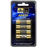 Fusibles DB Link AGU30 30 Amperios Chapado Oro