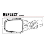 Par Espejos Retrovisores Rigid Industries LED RZR X3 Can - Audioshop México lo mejor en Car Audio en México -  RIGID